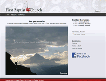 Tablet Screenshot of fbcchariton.org